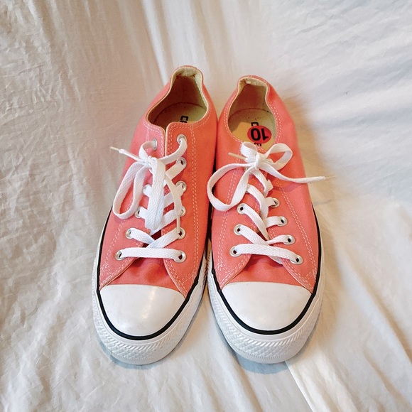 🌹 Converse Chuck Taylor Pink Sneakers - Women’s 10, Men’s 8 - Picture 1 of 10